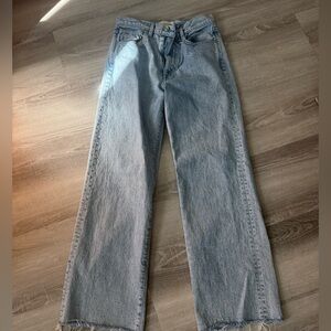 SLVRLAKE Light Blue Straight Leg Jeans